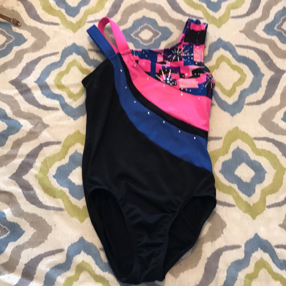 Girls gymnastics leotard 7/8